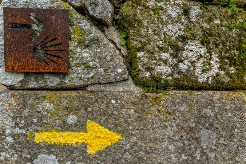 Entlang dem Camino De Santiago stockbilder Entlang dem Camino De Santiago stockbilder