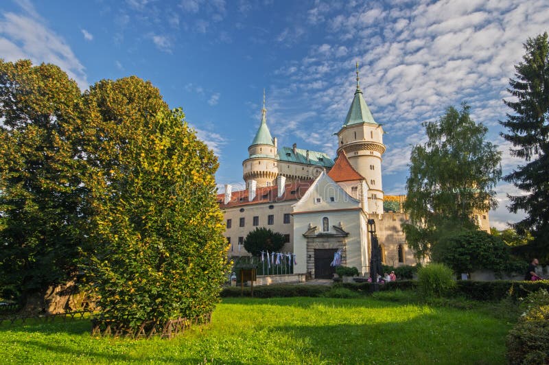 Bojnice castle entrance