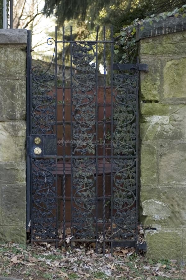 Entrance gate royalty free stock photos