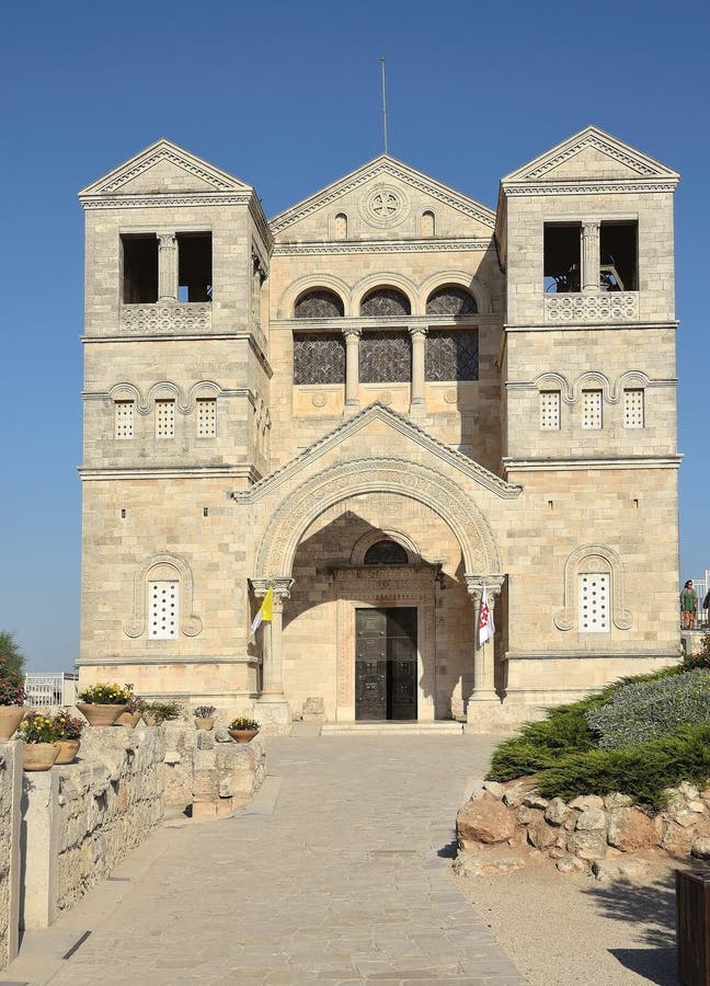 Entrance to the church