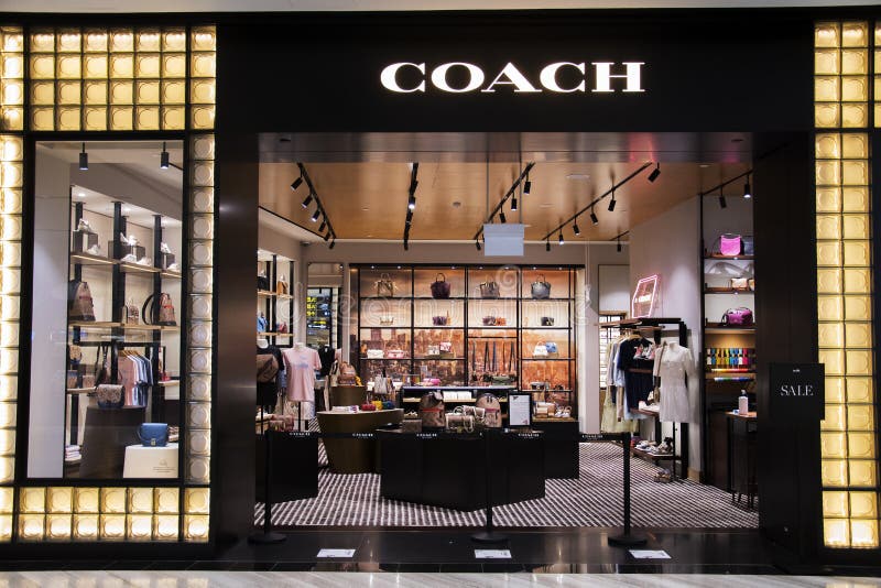 Entrance To Coach Store in Jewel Changi Airport Editorial Stock Photo ...
