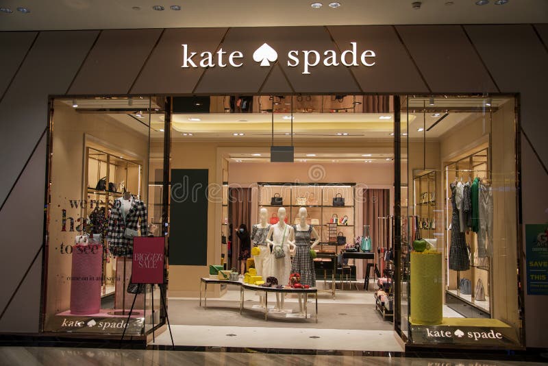 Entrance To Kate Spade Store in Jewel Changi Airport Editorial Stock Photo  - Image of sale, spade: 201642323