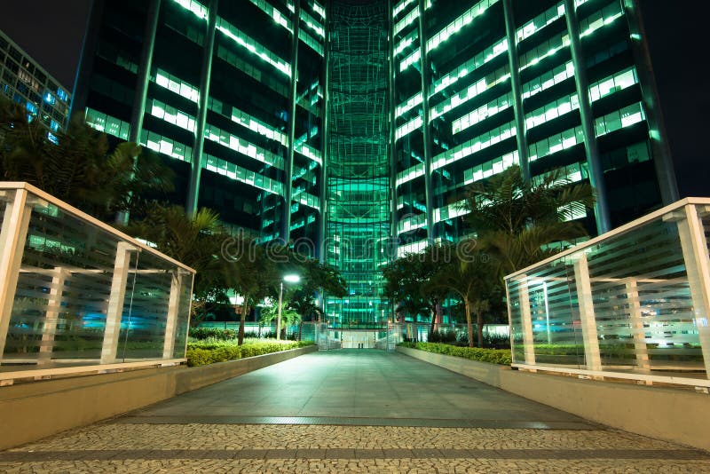 Facade of Modern Office Building stock photography Facade of Modern Office Building stock photography