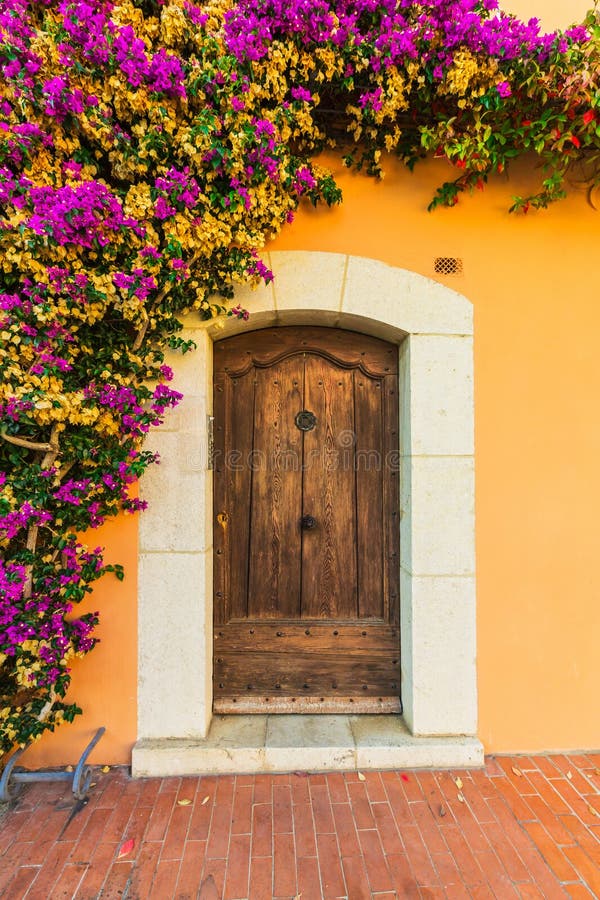 Entrance stock image. Image of garden, entrance, sett - 197483985