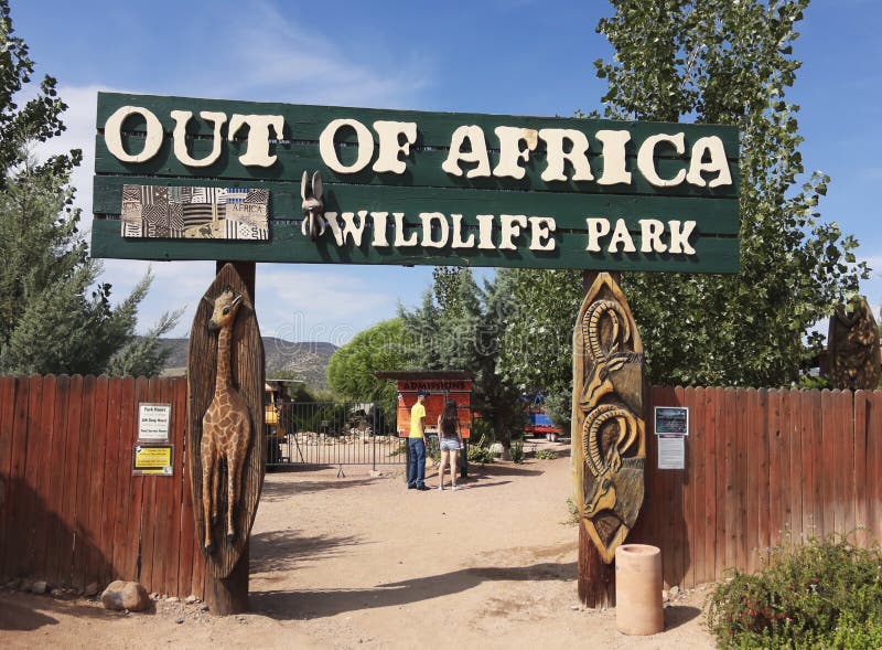 An Entrance to Out of Africa Wildlife Park