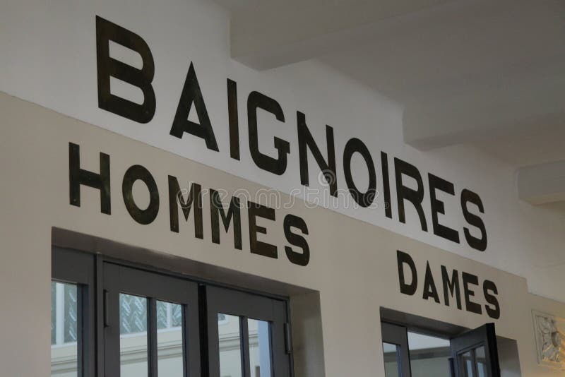 Entrance to the pool at La Piscine Museum of Art and Industry, Roubaix France