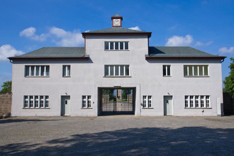 Entrance to Sachsenhausen concentration camp