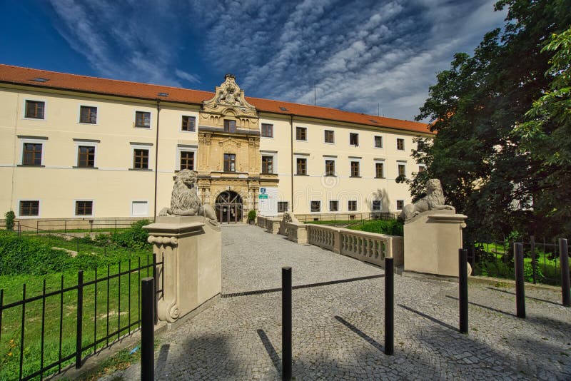 Entrance to Stupava manor house