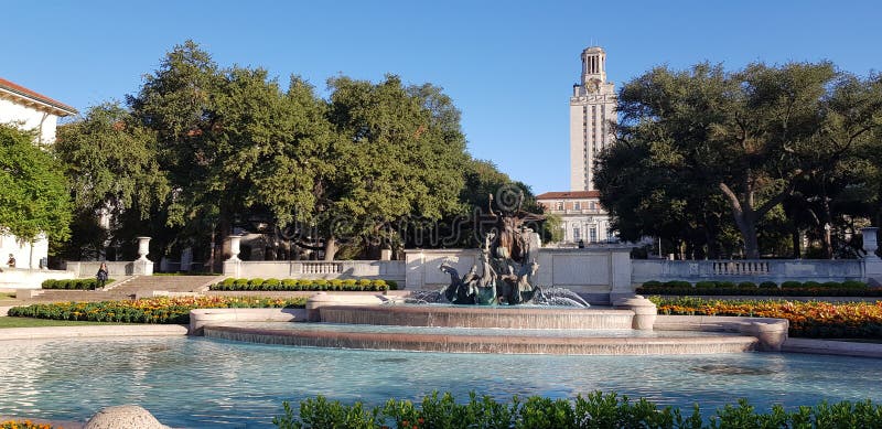 Texas University in Austin stock image. Image of city - 259523429