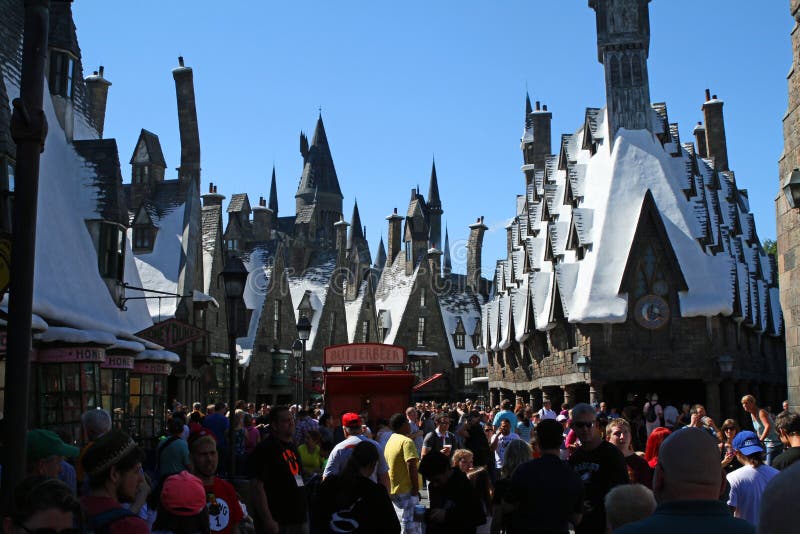 Hogsmeade village in the Wizarding World of Harry Potter in