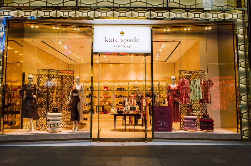 The Entrance View of the Kate Spade Store in Chengdu, China. Editorial  Image - Image of spade, china: 154650995