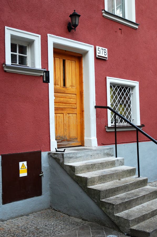 Entrance zone of a house
