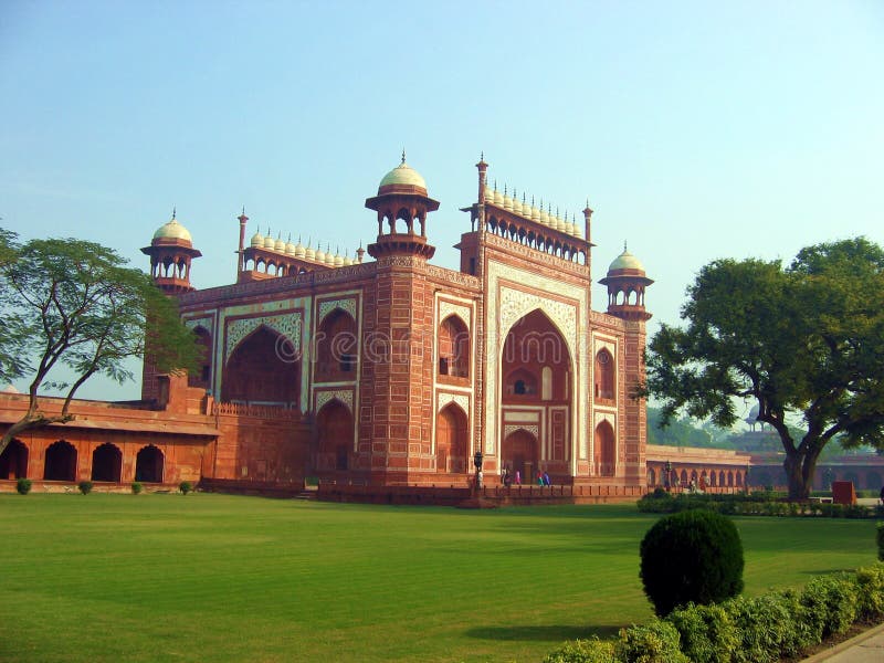 Entrata di Taj immagine stock libera da diritti Entrata di Taj immagine stock libera da diritti