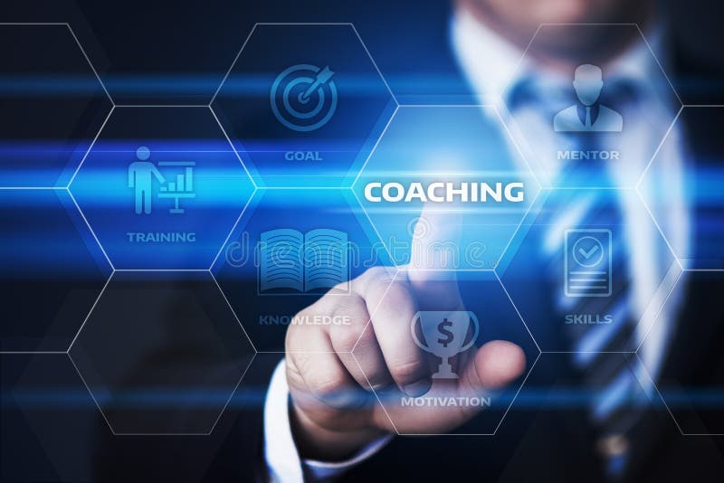 Entraînement du concept d'apprentissage en ligne de développement de formation d'affaires d'éducation de tutelle image stock Entraînement du concept d'apprentissage en ligne de développement de formation d'affaires d'éducation de tutelle image stock