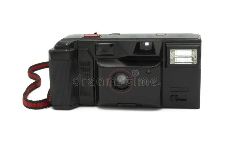 Entrylevel Film Camera with Strap Stock Image Image of automatic