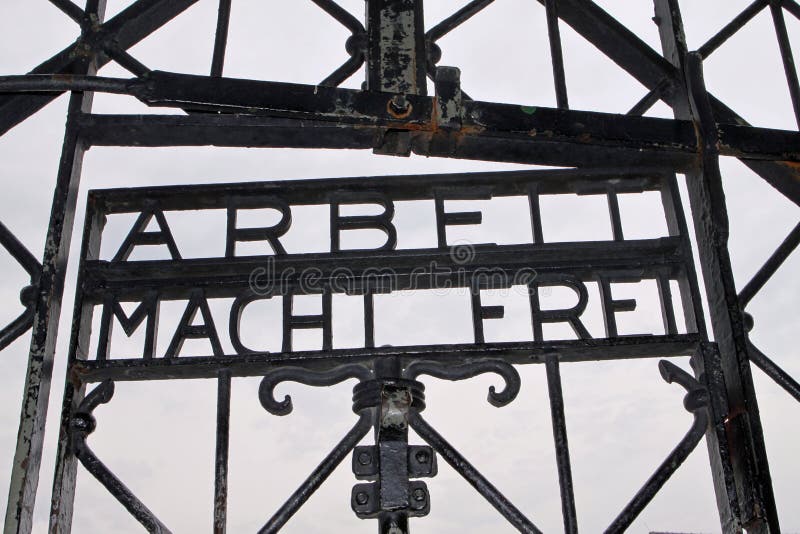 Entrée de Dachau (camp de concentration)