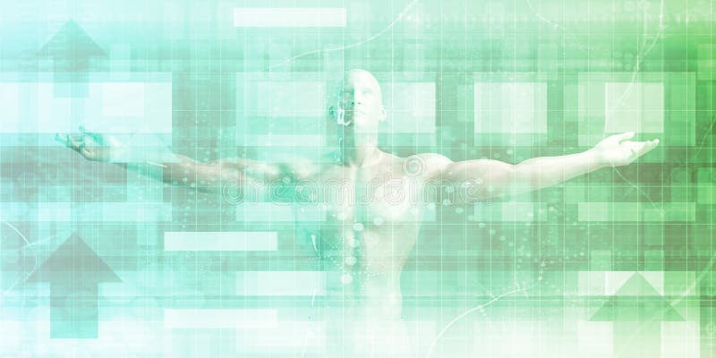 Entwicklungstrends in der Technologie stock abbildung