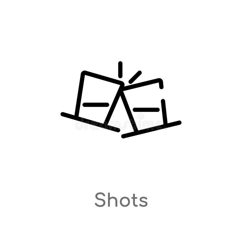 Entwurfsschuss-Vektorikone lokalisiertes schwarzes einfaches Linienelementillustration vom Alkoholkonzept editable Vektoranschlag stock abbildung Entwurfsschuss-Vektorikone lokalisiertes schwarzes einfaches Linienelementillustration vom Alkoholkonzept editable Vektoranschlag stock abbildung
