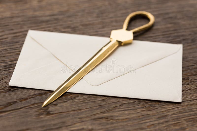 Mail opener stock image. Image of lines, bevel, address - 13554309