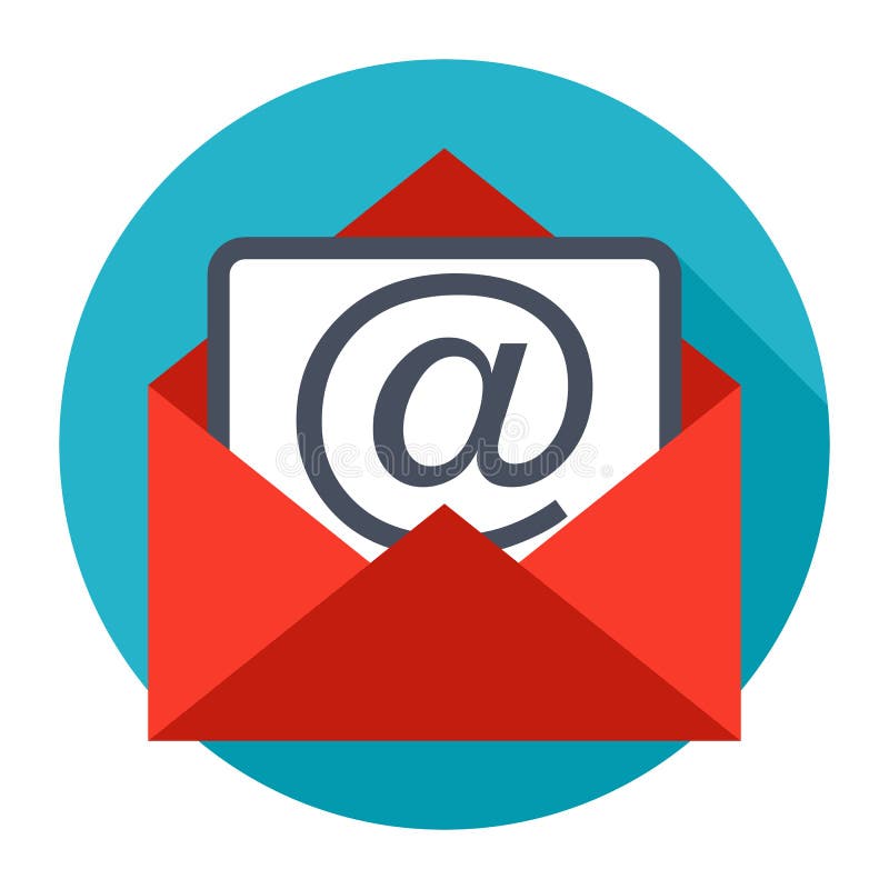Envelope email icon royalty free illustration