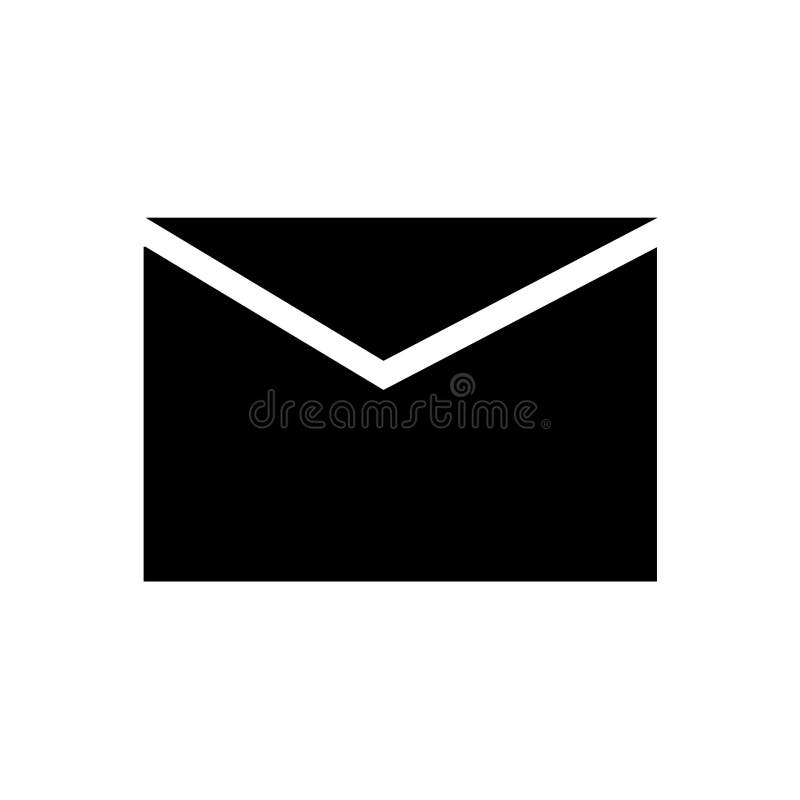 Envelope Icon Vector Sign and Symbol Isolated on White Background