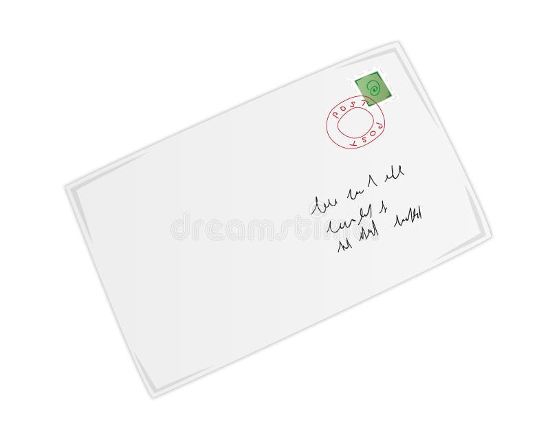 Enveloppe Postale Illustration Stock Illustration Du Lettre