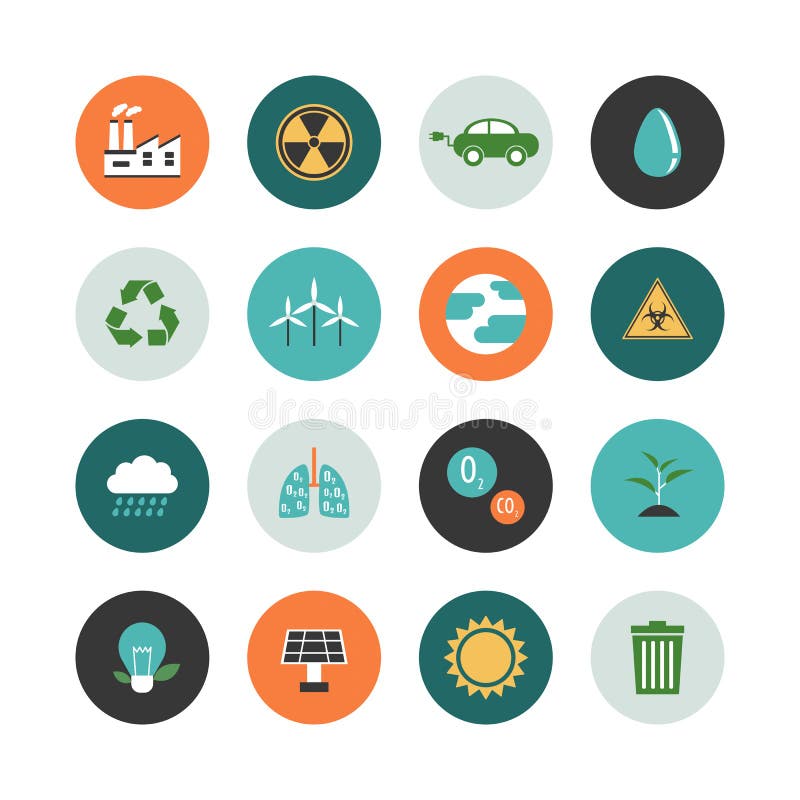 Environment flat icon