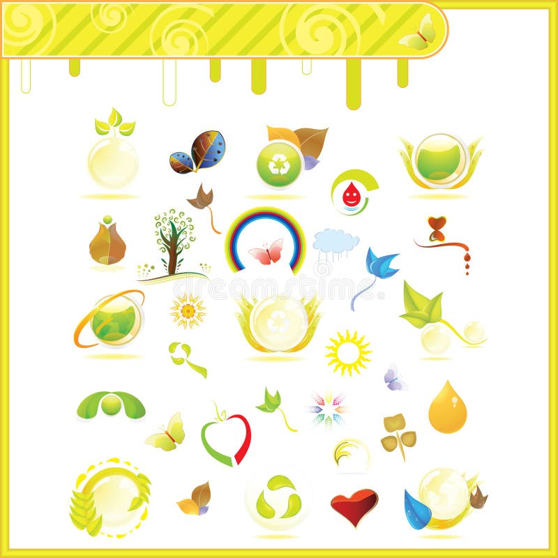 Environmental Nature Icon Set