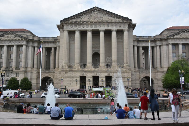 Environmental Protection Agency in Washington DC Editorial Stock Photo