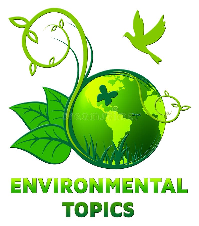 Topic environmental. Environmental topics. What Environmental topics interest you.