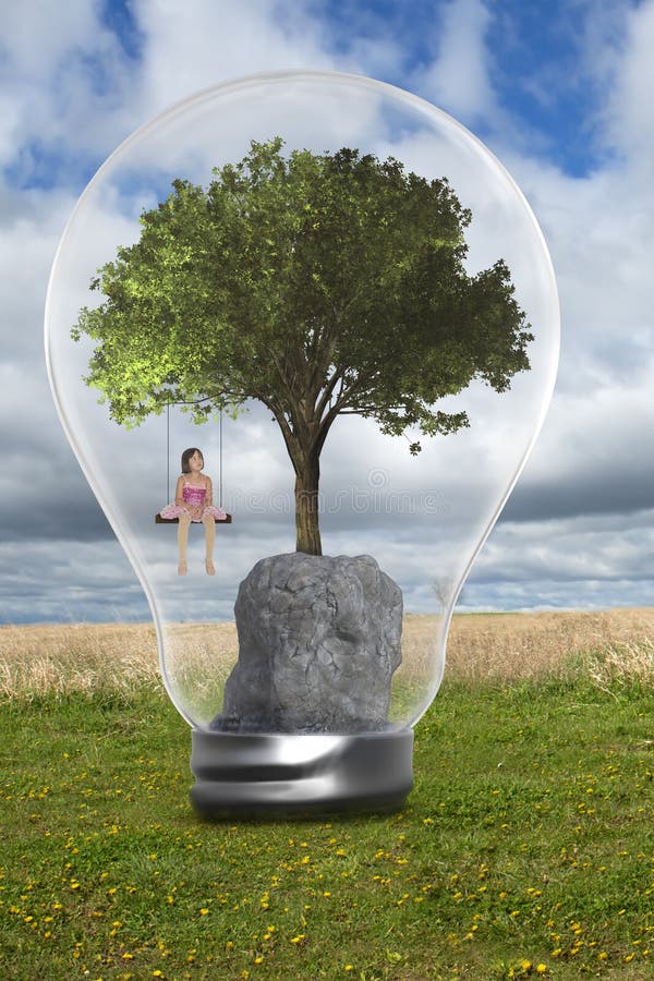 Environnement, environnementalisme, arbre, fille, nature photos libres de droits Environnement, environnementalisme, arbre, fille, nature photos libres de droits