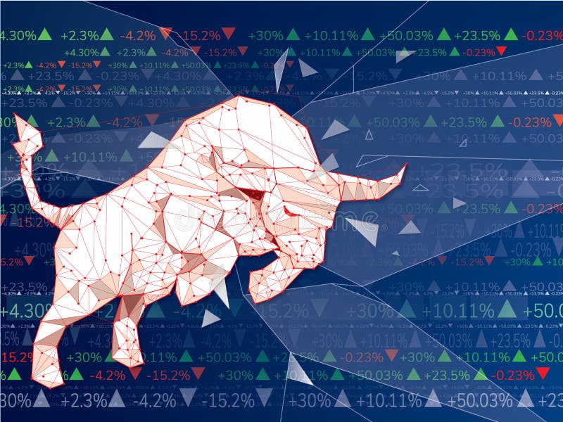 Bullish symbols on stock market vector illustration. vector Forex or commodity charts, on abstract background. The symbol of the the bull. The growing market. Bullish symbols on stock market vector illustration. vector Forex or commodity charts, on abstract background. The symbol of the the bull. The growing market.