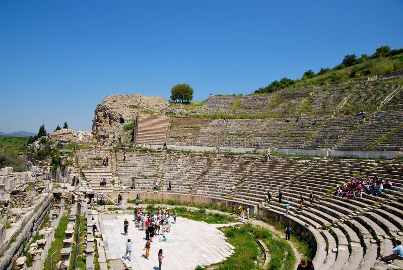 ephesus amphitheatre стоковые фотографии rf ephesus amphitheatre стоковые фотографии rf