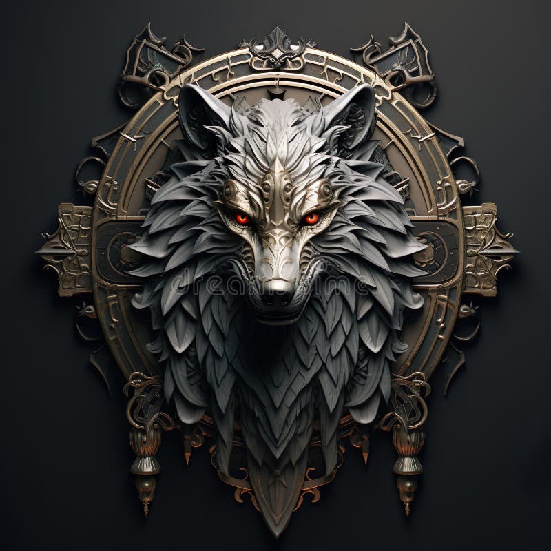viking wolf symbols