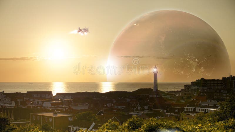 Starship / Spaceship Launch / Science Fiction Universe stock photo Starship / Spaceship Launch / Science Fiction Universe stock photo