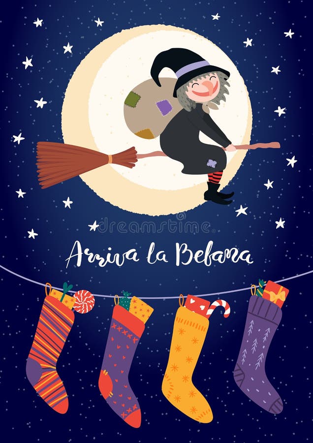 Befana Celebration Italy Stock Illustrations – 133 Befana Celebration Italy  Stock Illustrations, Vectors & Clipart - Dreamstime