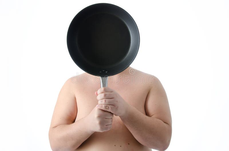 episoder Fet man Naket och klätt royaltyfri foto episoder Fet man Naket och klätt royaltyfri foto