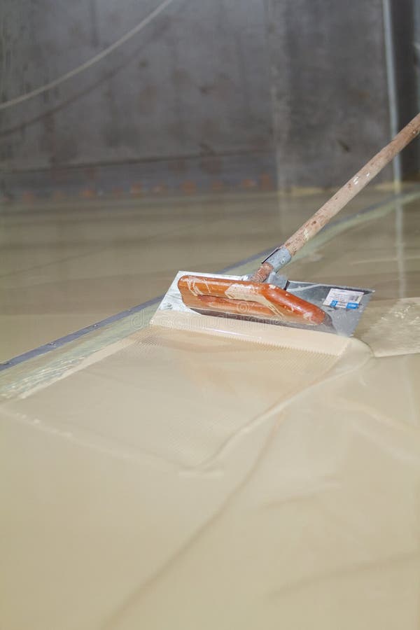 Epoxy Chemical Resin is Being Applied with Great Intensity Using a