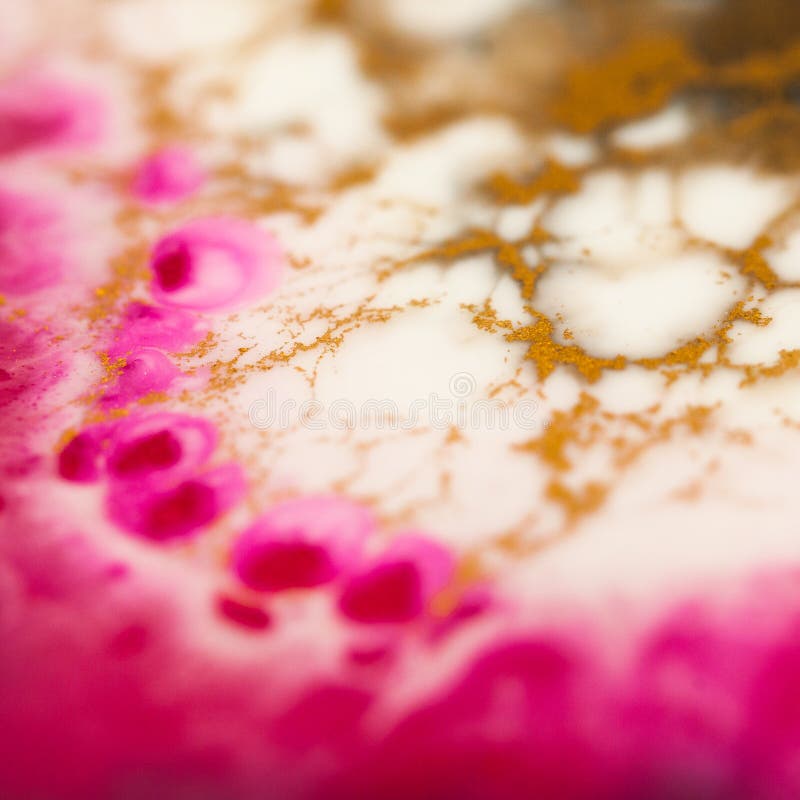 Epoxy Resin Art. Abstract Composition for Your Design Stock Image