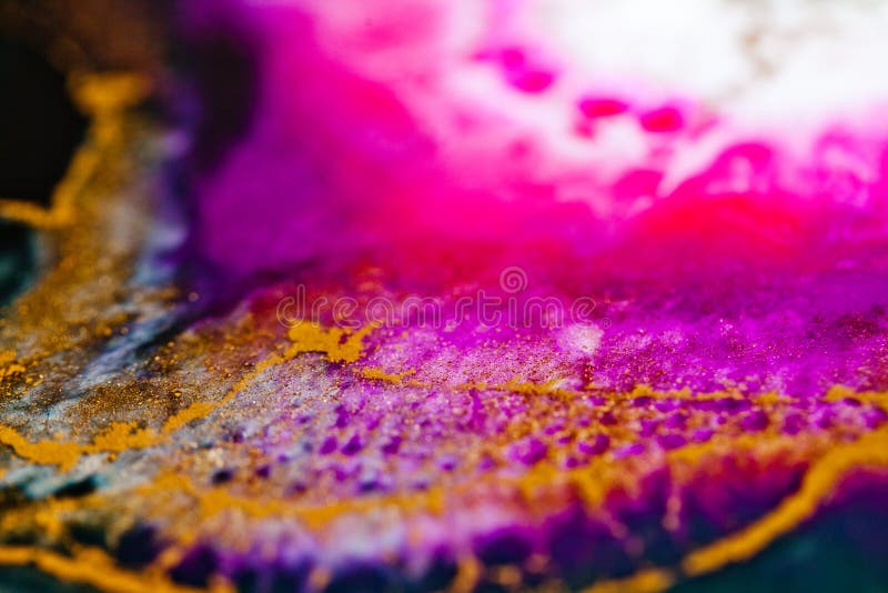 Epoxy resin art. Abstract composition for your design. Macro photo. Epoxy resin art. Abstract composition for your design. Macro photo.