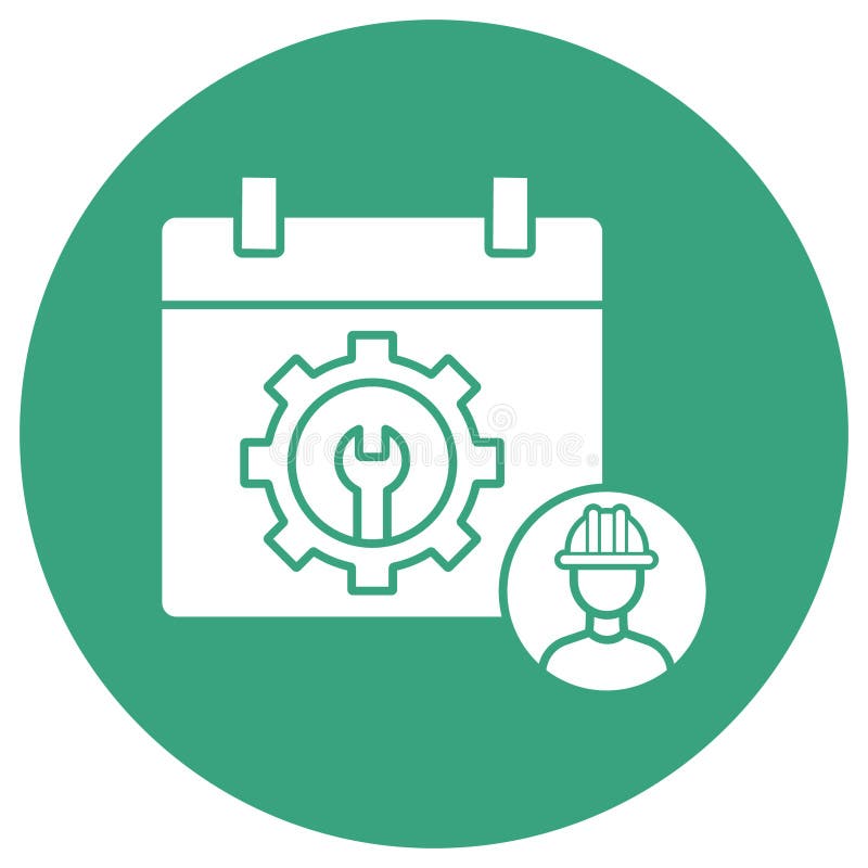 Schedule Maintenance Which Can Easily Modify or Edit Stock Illustration Illustration of edit