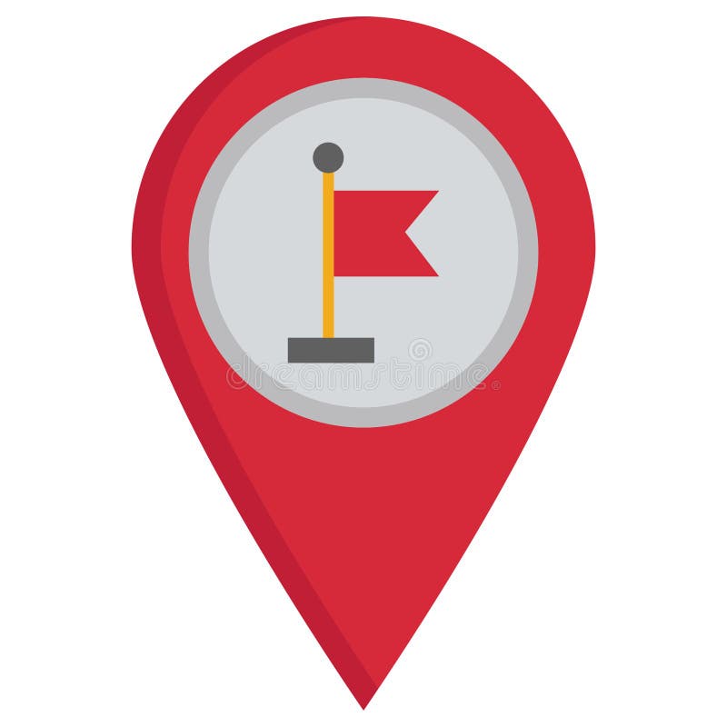 Checkpoint Location Which Can Easily Modify or Edit Stock Vector