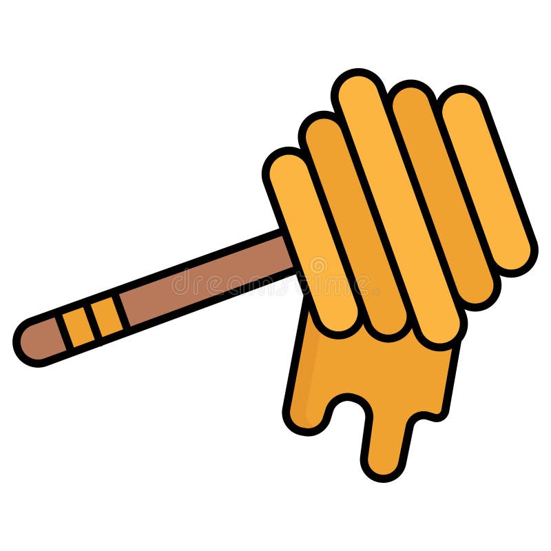 Honey Dip Which Can Easily Modify Or Edit Stock Illustration honey-dip-which-can-easily-modify-or-edit-stock-illustration