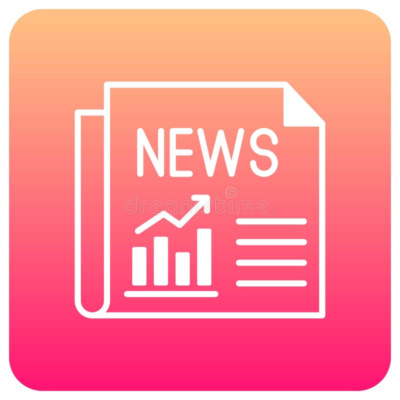 Stocks News Which Can Easily Modify or Edit Stock Illustration