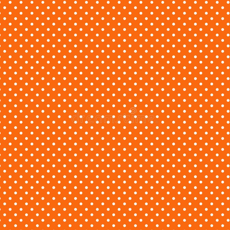 +EPS Polkadots, orange Hintergrund lizenzfreie abbildung +EPS Polkadots, orange Hintergrund lizenzfreie abbildung