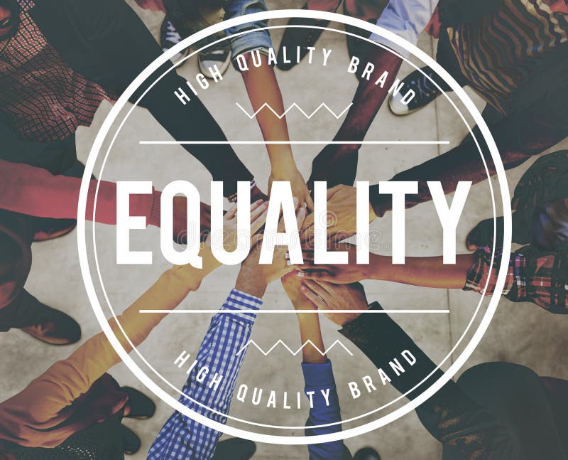 Equality Uniformity Fairness Rights Justice Concept royalty free stock image