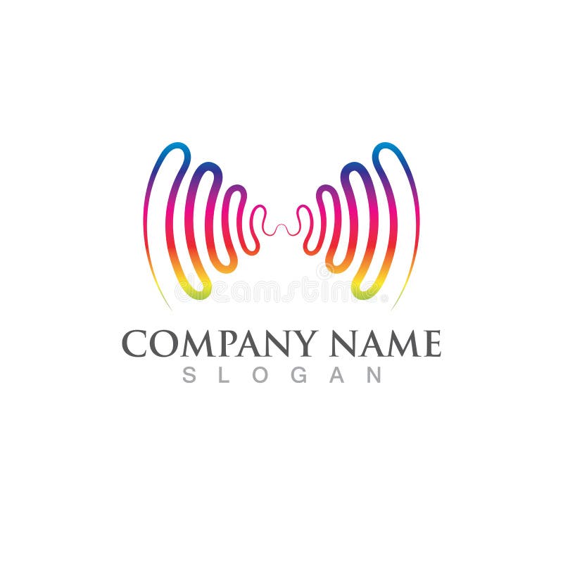 Equalizer Logo and Symbol Design Vector Stock Vector Illustration of