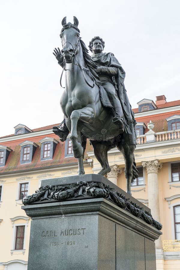 Equestrian statua fotografia royalty free