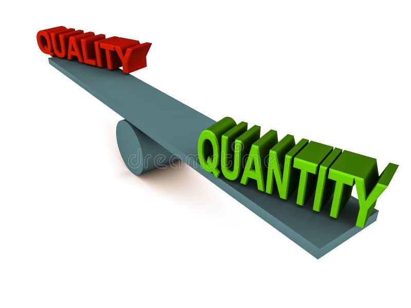 Equilibrio di quantità di qualità. Equilibrio di qualità e della quantità nella produzione di beni e di servizi