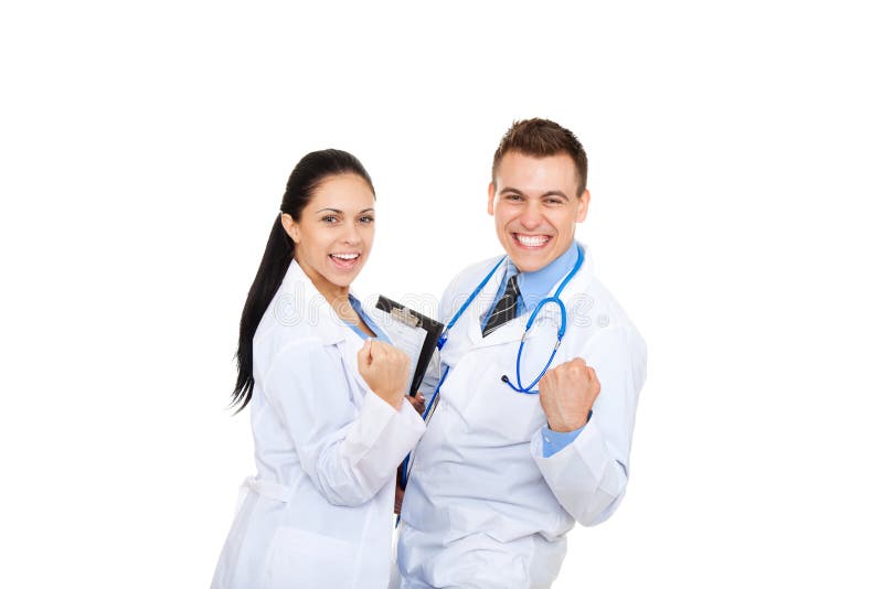 Equipa médica fotografia de stock Equipa médica fotografia de stock